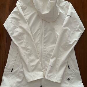 Columbia Women's White Rain Jacket
